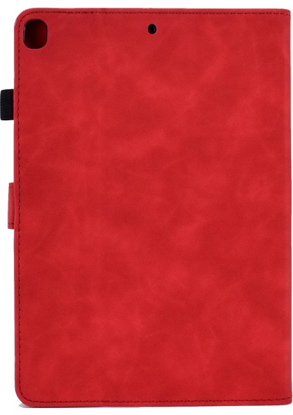 Ipad 10.2 2021/2020/2019 / 10.5 2019/2017 (Kırmızı) Kılıf (Yurt Dışından)