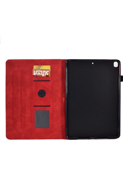 Ipad 10.2 2021/2020/2019 / 10.5 2019/2017 (Kırmızı) Kılıf (Yurt Dışından)