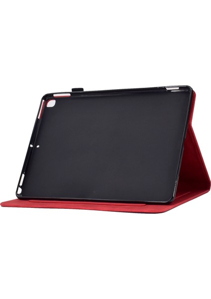 Ipad 10.2 2021/2020/2019 / 10.5 2019/2017 (Kırmızı) Kılıf (Yurt Dışından)