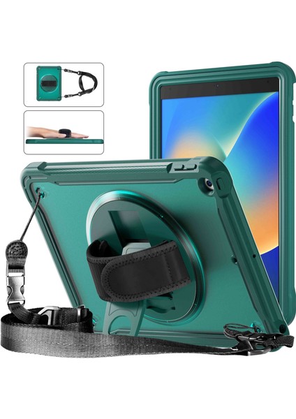 iPad 10.2 2021/2020/2019 Için Hibrit Tablet Kılıfı (Yurt Dışından)