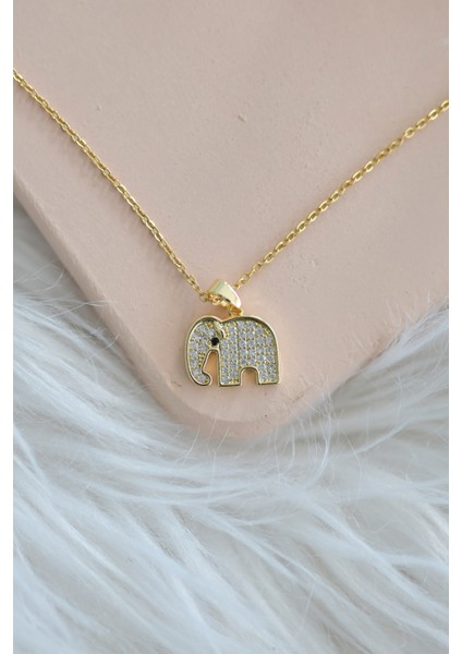 Fil Figürlü Çelik Kolye Gold Renk Paslanmaz Kararmaz fırsatları