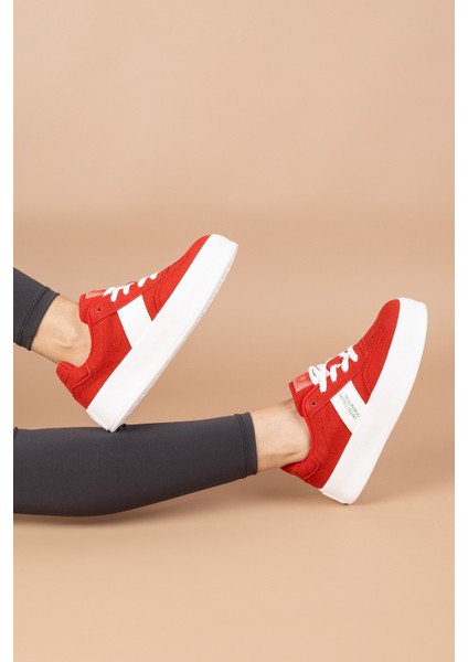 Hampton Kadın Kırmızı Spor Ayakkabı BNI-11241 modelleri