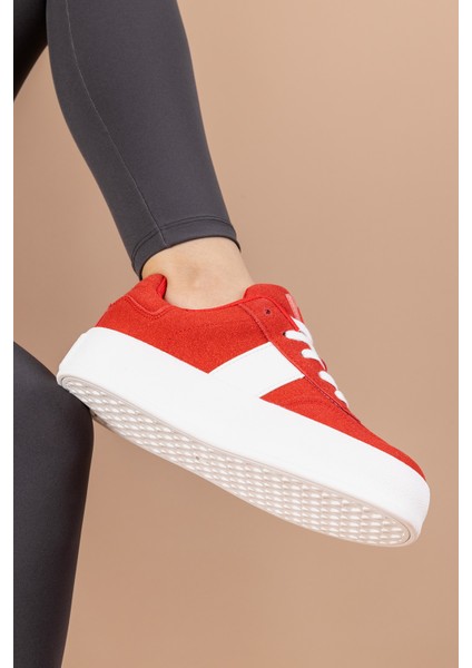 Hampton Kadın Kırmızı Spor Ayakkabı BNI-11241 fırsatları