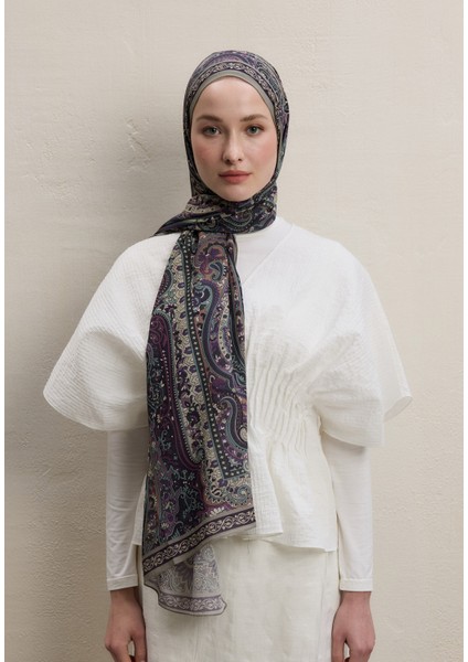 Zaıra Desen Şal Lavanta fiyatları