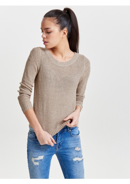 15113356 Onlgeena Xo L/s Pullover Knt Noos