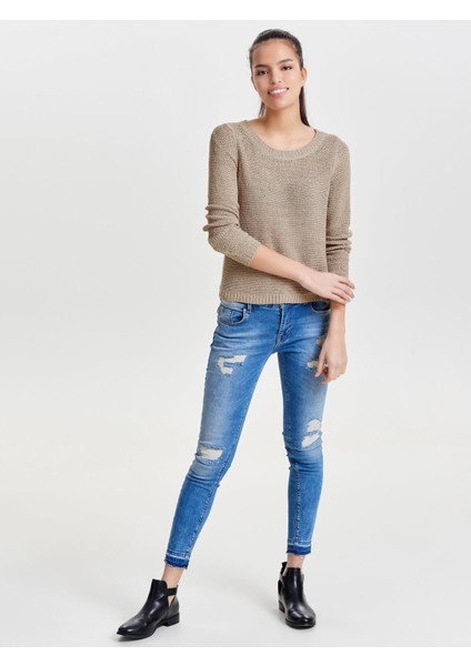 15113356 Onlgeena Xo L/s Pullover Knt Noos