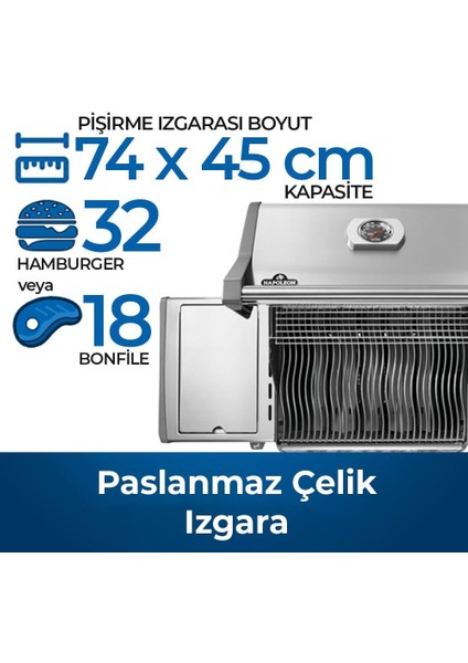 Rogue SE 525 RSIB Gazlı Barbekü | Gazlı Mangal
