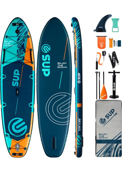 Suplimanı Supboard Paddle Board Şişme Sörf Tahtası Tam Set