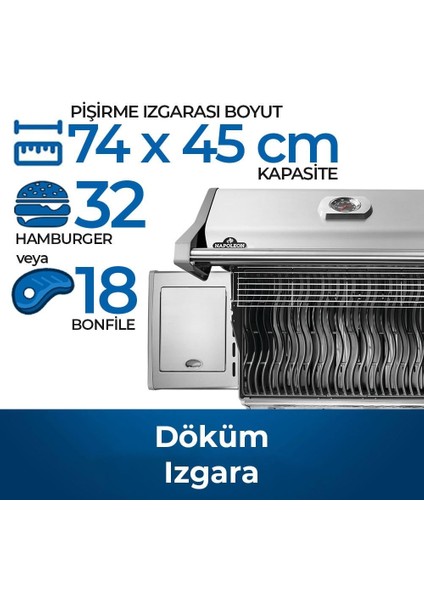 Rogue XT 525 SIB Gazlı Barbekü | Gazlı Mangal