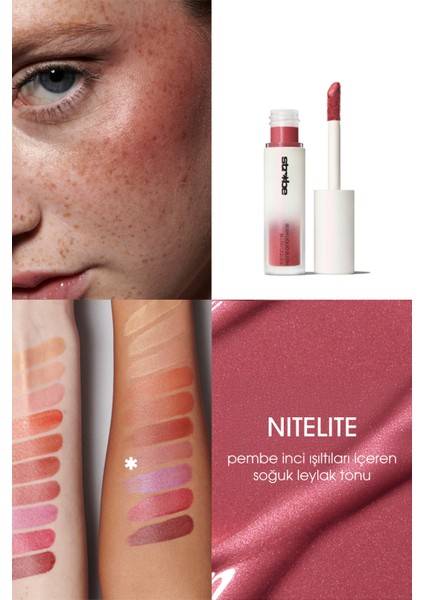 MAC Strobe Beam Işıltılı Çok Amaçlı Likit Allık - Nitelite 4.3 ml