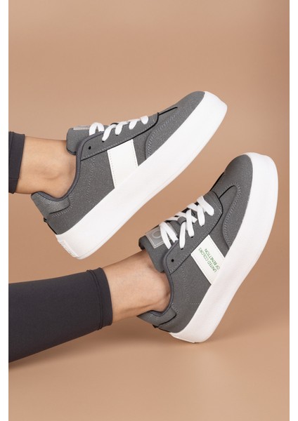Hampton Kadın Gri Spor Ayakkabı BNI-11241
