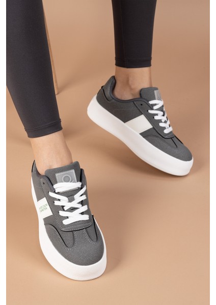 Hampton Kadın Gri Spor Ayakkabı BNI-11241 fırsatları