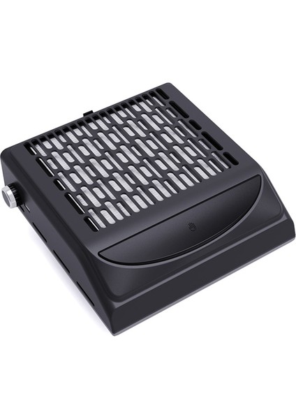 Manikür Için Tırnak Toz Toplayıcı, 100W Çıkarıcı Vakum Güçlü Fan, Siyah Ab Fişi (Yurt Dışından)