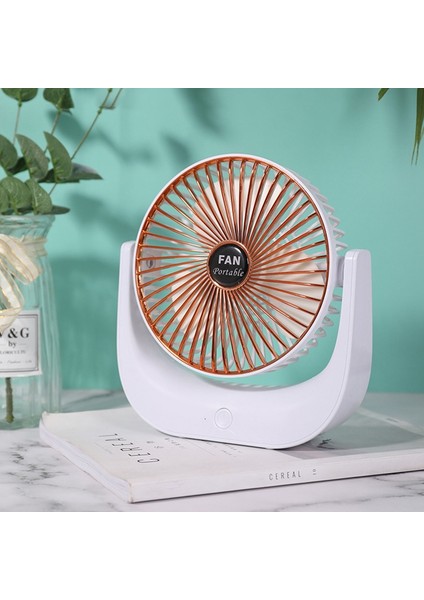 USB Mini El Dilsiz Masaüstü Fan Taşınabilir Elektrikli Yaz Ev Açık Masa Için, Beyaz + Siyah (Yurt Dışından) fiyatları