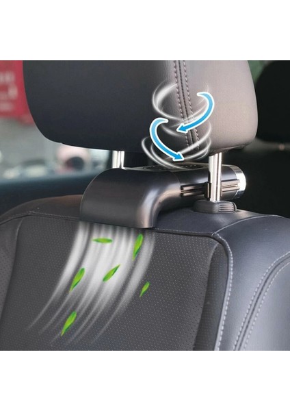 Evrensel Araba Koltuğu USB Boyun Arka Fan 3 Hız Ayarlanabilir Sessiz Fırtına Yaz Soğutma Mini Suv 5 V Çok Fonksiyonlu (Yurt Dışından) modelleri