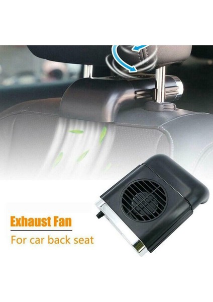 Evrensel Araba Koltuğu USB Boyun Arka Fan 3 Hız Ayarlanabilir Sessiz Fırtına Yaz Soğutma Mini Suv 5 V Çok Fonksiyonlu (Yurt Dışından) fırsatları