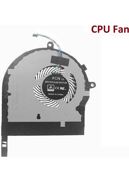 Tuf FX504 FX80 FX504GD FX80GD Dizüstü Bilgisayar Için Cpu ve Gpu Soğutma Fanı Bir Çift (Yurt Dışından)