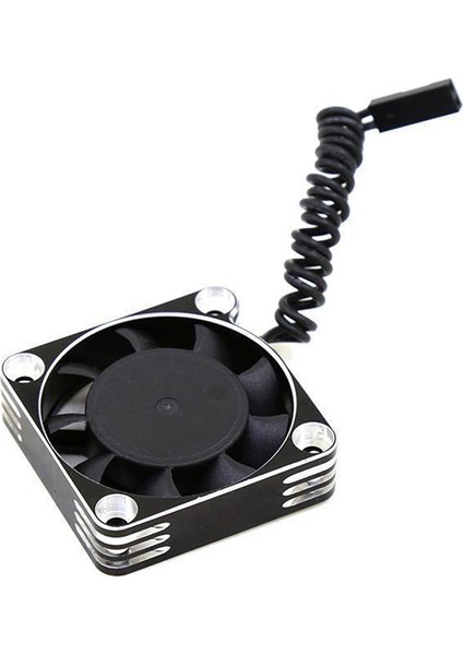 Metal Kabuk 5010 Esc Motor 50X50X10MM Soğutma Fanı Yüksek Hızlı Isı Dağılımı Soğutucu Rc Araba Için Yedek Parça, Gümüş (Yurt Dışından)
