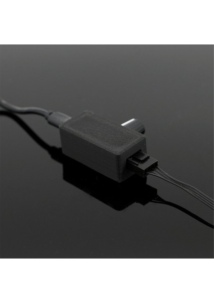 Pwm Hız Kontrol Cihazı 4pin Fan Valisi USB Tip-C Güç Kaynağı Dıy Su Soğutma Soğutucu (Yurt Dışından)