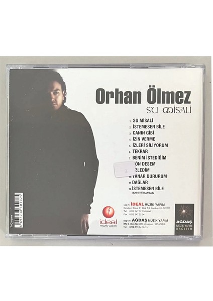 Orhan Ölmez Su Misali CD (Orjnal Dönem Baskı Cd) fiyatları
