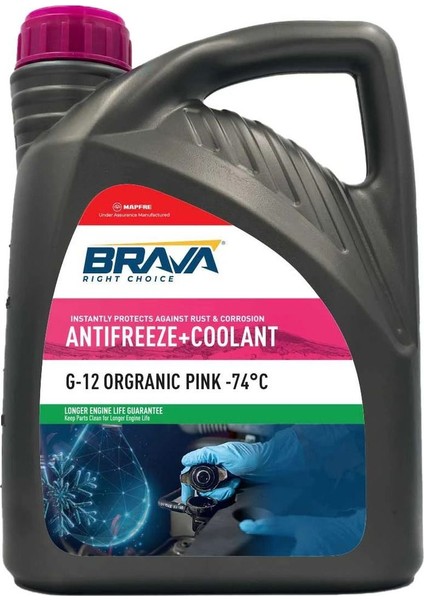 G-12 Organic Antifreeze Pink -74°c 3 Lt