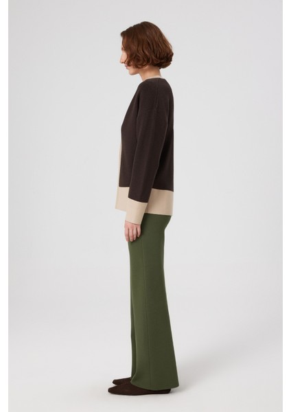 Yeşil Cep Detaylı Fermuarlı Kadın Pantolon fiyatları