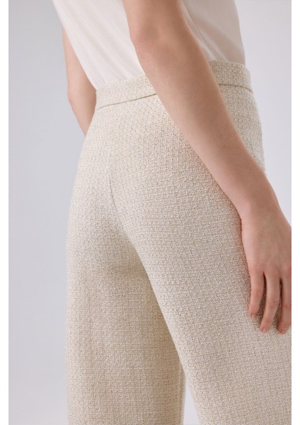 Kemik Gold Düğme Detaylı Tüvit Pantolon indirimleri