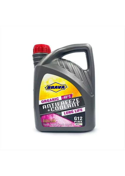 Organik 1,5 Lt G-12 Antifriz Pembe -40°c