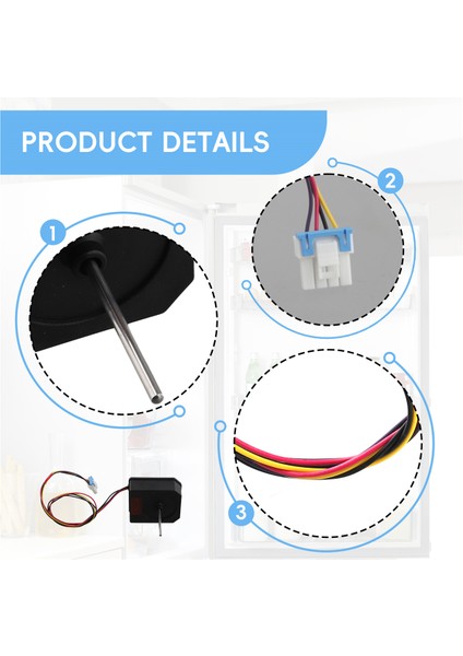 Buzdolabı Katlanır Kapı Dondurucu Dc Fan Motoru RDD056X22 EAU63103002 Parçaları (Yurt Dışından) indirimleri