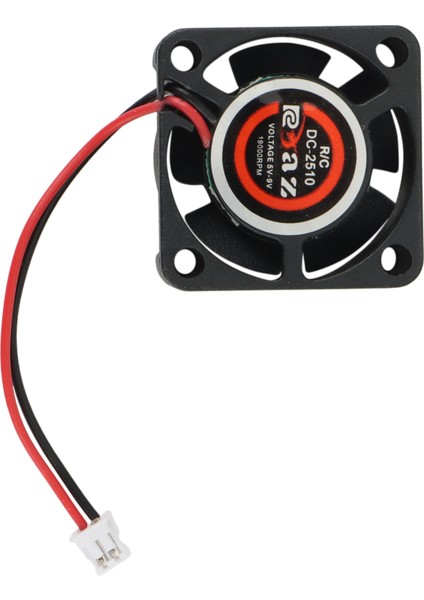 Motor Soğutma Fanı Esc Radyatör Isı Emici 25MM 1/12 1/10 1/8 Rc Araba Parçaları,1 (Yurt Dışından)