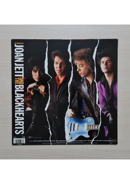 And The Blackhearts - Up Your Alley - 1988 - Dönem Baskı Plak - Longplay - Lp fiyatları