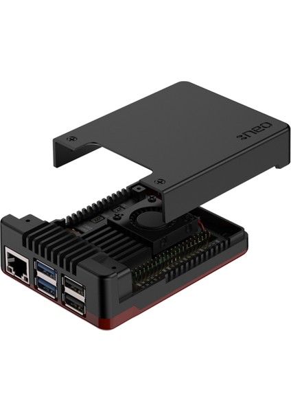 5 Argon Neo Alüminyum Kasa Için Dahili 30MM Pwn Fan Pasif Soğutma Kanatları Kabuk Için (Yurt Dışından)