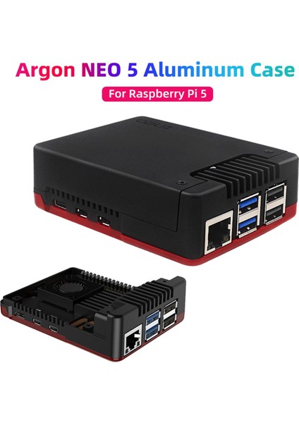5 Argon Neo Alüminyum Kasa Için Dahili 30MM Pwn Fan Pasif Soğutma Kanatları Kabuk Için (Yurt Dışından) fırsatları