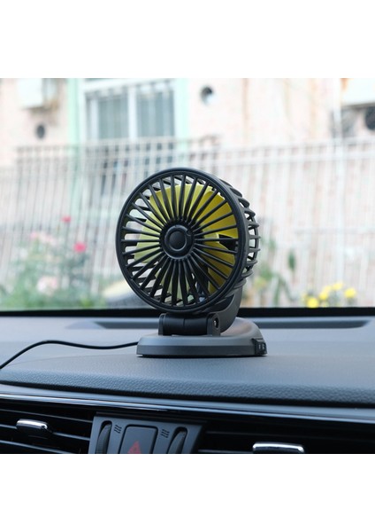 Araba 12V Pano Fanı Taşınabilir Ayarlayabilir ve Dönme Açısını Kamyon Soğutma (Yurt Dışından) modelleri