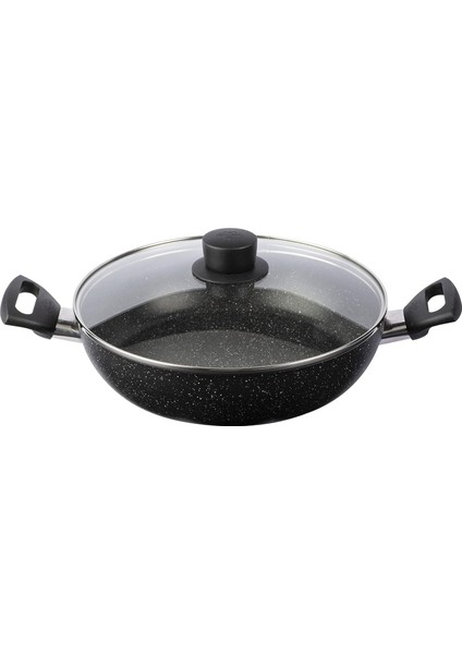 Vipiteno Kapaklı Kızartma Tenceresi, Indüksiyonlu Kızartma Tenceresi, Yapışmaz Kaplama, Güveç Tenceresi, Alüminyum, Yuvarlak, Çap 28 cm