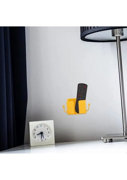 Duvar Tipi Yapışkanlı Kablo Tutuculu Telefon,kumanda Tutucu Plastik Aparat modelleri