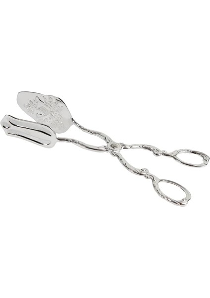 Gümüş Kaplama Kek Maşası 23 cm