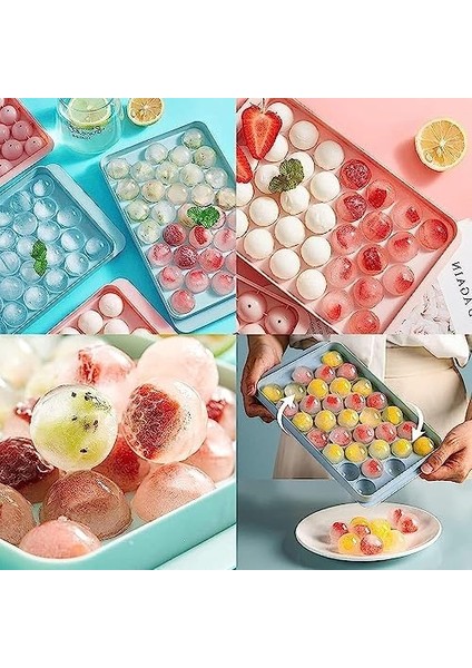 Küre Buz Kalıbı,yuvarlak Buz Kalıbı(2 Adet) modelleri