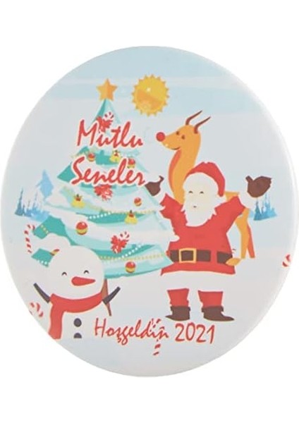 Çocuk Yeniyıl Yılbaşı Hediye Magnet Açacak