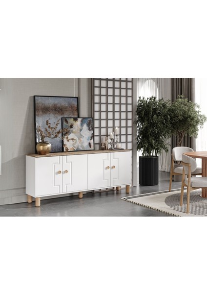 Alden White Konsol