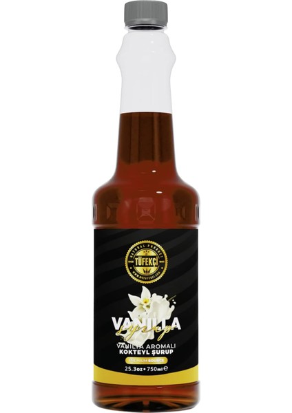 Tüfekçi Vanilya Vanilla Kokteyl, Kahve ve Pasta Şurubu 750 ml