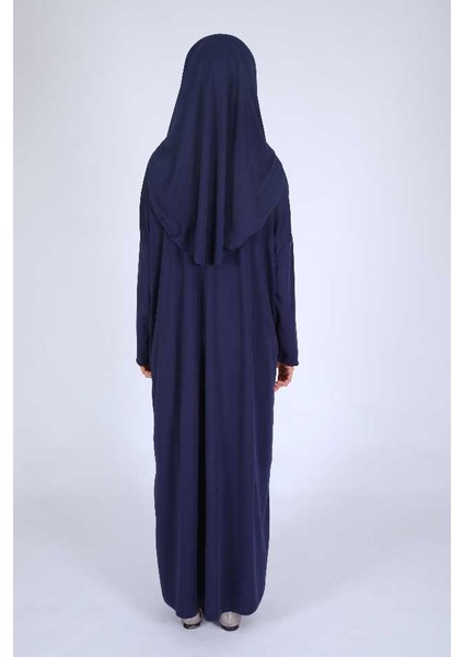 Tek Parça Namaz Elbisesi Boydan Giymeli