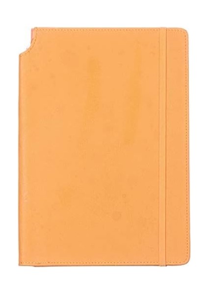 KN-502 Termo Suni Deri Not Defter, Turuncu