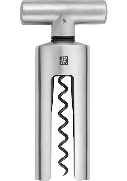 Sommelier Tirbuşon, Paslanmaz Çelik, Metalik Gri