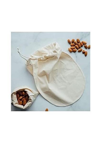 Bitkisel Süt Torbası Organik Yoğurt Süzme Kesesi Yıkanabilir Keten Kese Natural Tekstil Sütbezi fiyatları