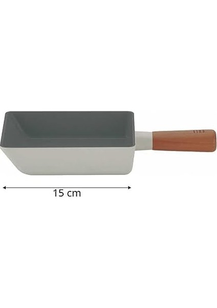 Fika Alüminyum Döküm Omlet Tava Gri 15CM D-NEOG115
