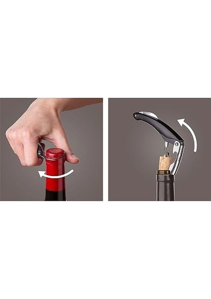 Vin Garson Tipi Tirbuşon Siyah modelleri