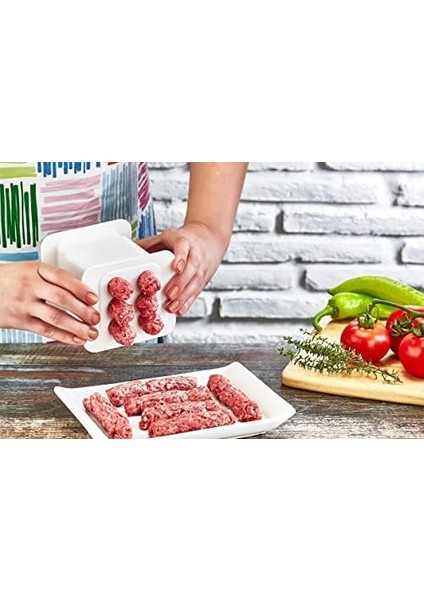 Kolay Tekirdağ Köfte Kalıbı ve Aparatı - Pratik Tekirdağ Köfte Yapma Aracı | Evde Mükemmel Şekilde Köfte Hazırlayın modelleri