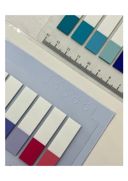 Gemi Dükkan 10 Yarım Renkli Cetvelli Dream Şeffaf Pet Indeks/ındex Sticker/sticky Note modelleri