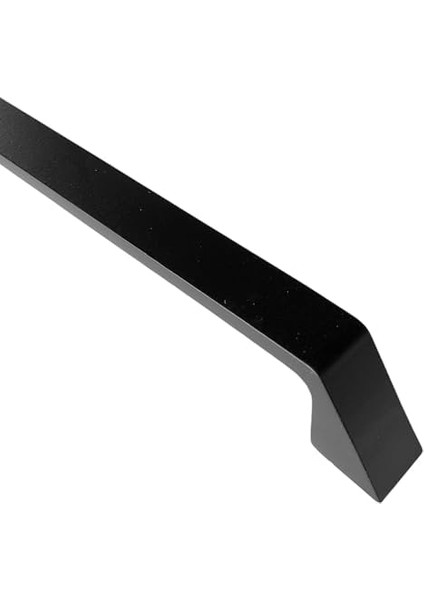 Mutfak ve Banyo Dolabı Kapakları ve Çekmeceler İçin Metal Kulp Paslanmaz Alüminyum Mobilya Dolap Kulbu 320 mm Mat Siyah 2 Adet